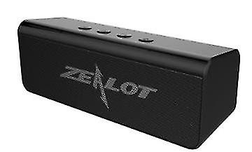 Bluetooth Speaker Zealot S31 Black 3.7 Compatible With Any Bluetooth Device
