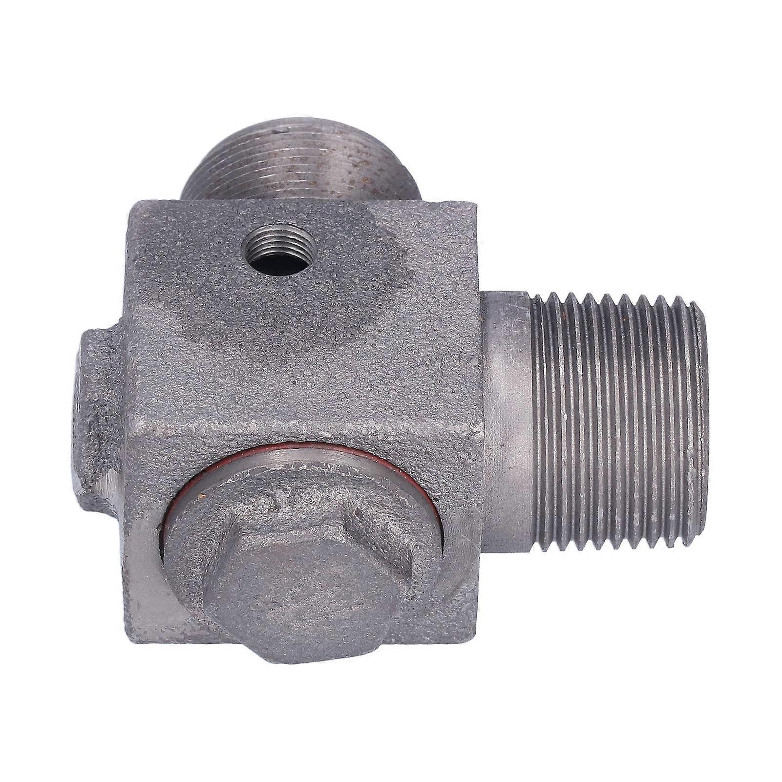 Air Compressor Check Valve One Direction Iron Check Valve Tube Connector Tool Accessories33x1.5x10mm