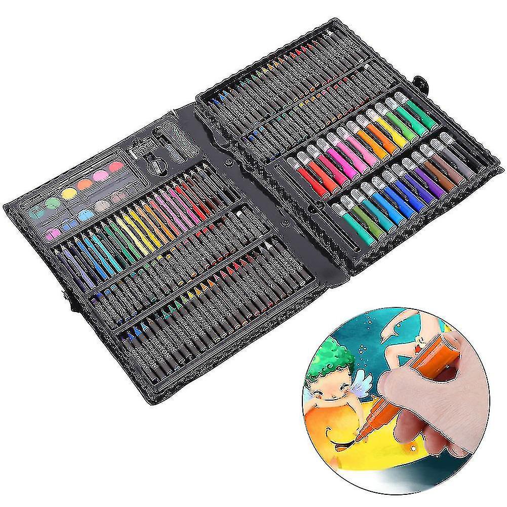168pcs Drawing Set Painting Kit Pencils Art Set For Kids