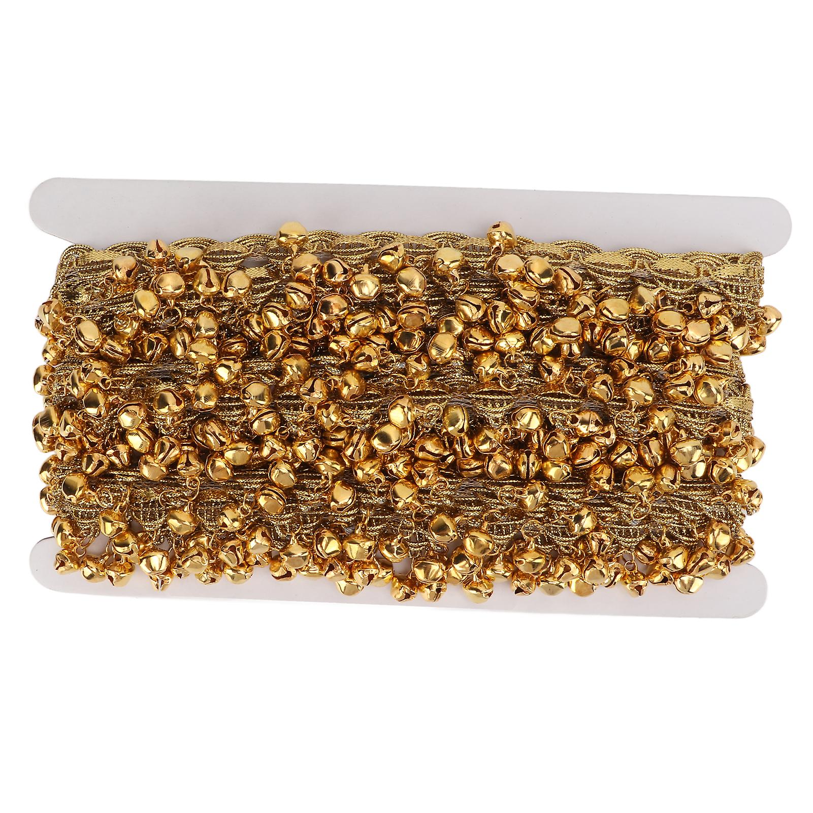 Bell belt 10 meters gold strong sound simple metal polyester table decoration