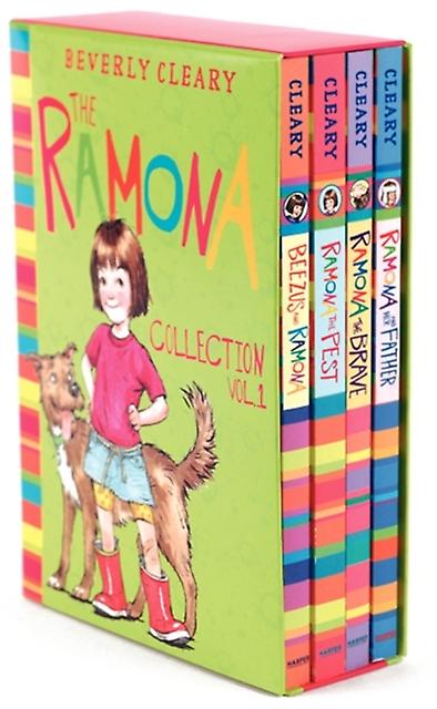 The Ramona 4book Collection Volume 1 by Beverly Cleary Paperback Book