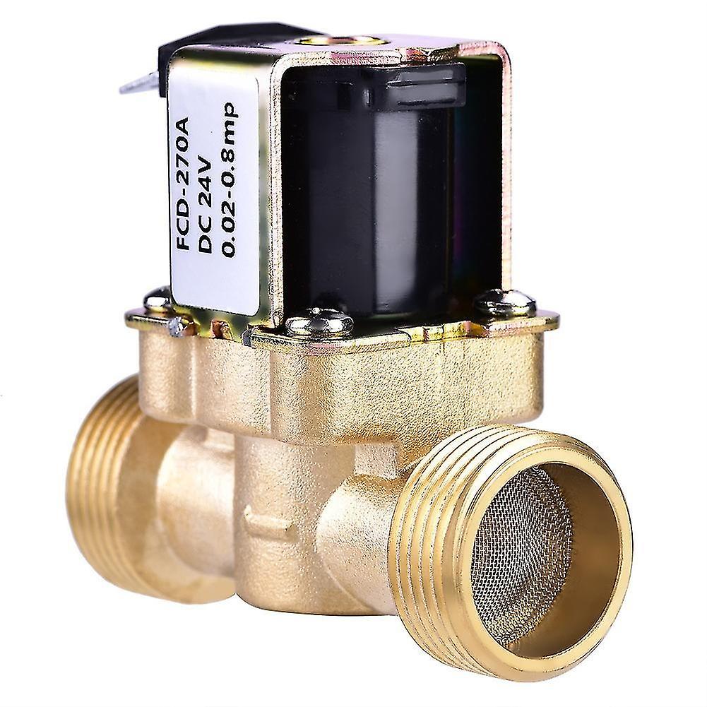 1 solenoid valve 12v copper color solar water heater accessories
