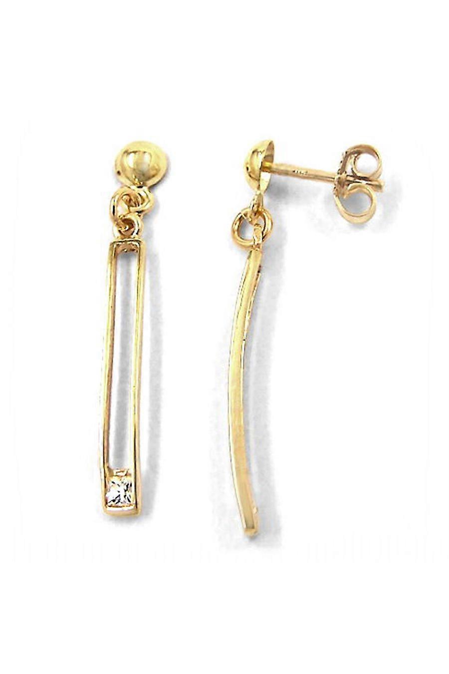 Earrings Zirconia 9k Gold - Gl430654