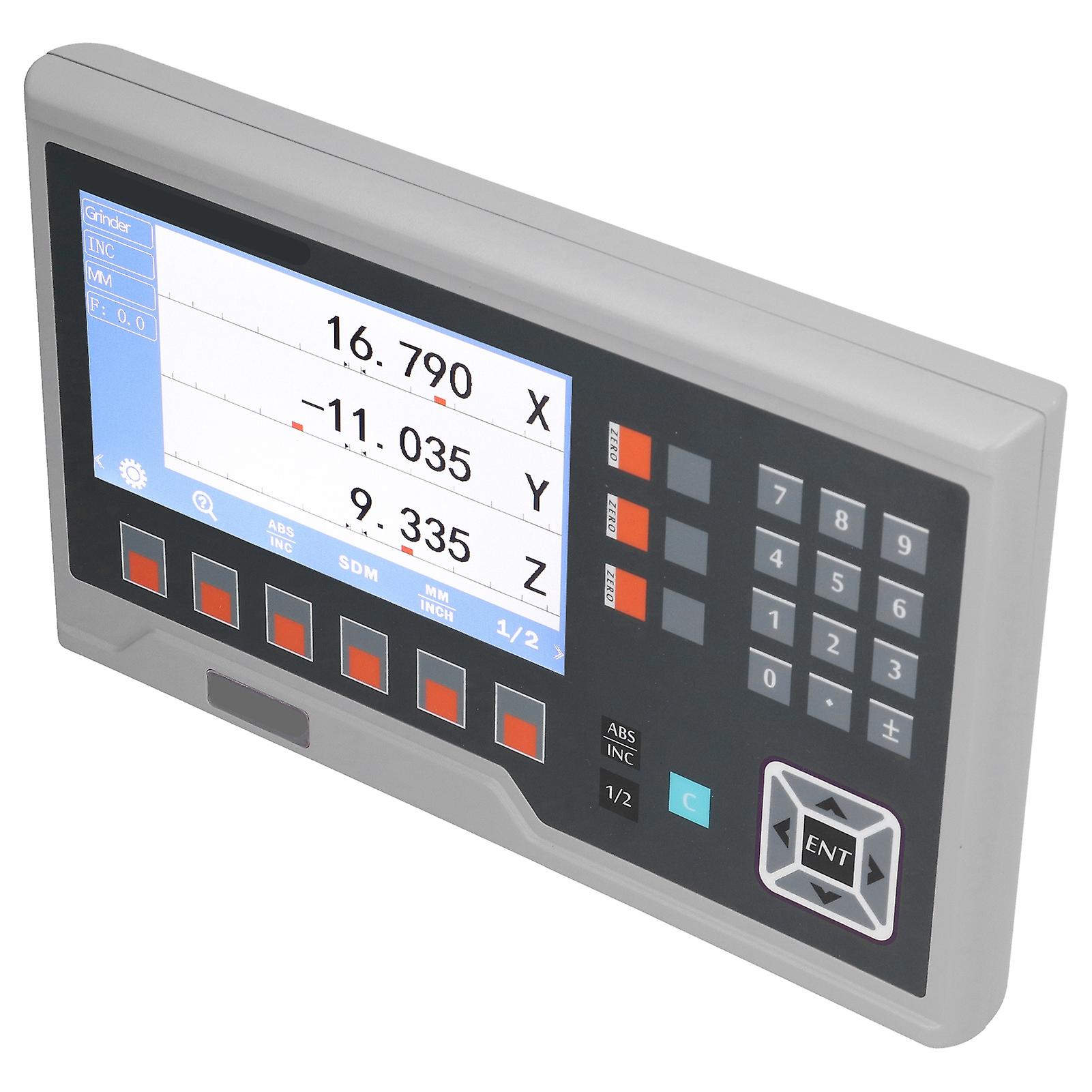 Linear Scale Encoder Magnetic Grating LCD Digital Readout compatible with Lathes & Milling Machines C