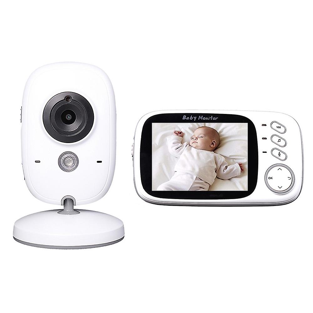3.2 inch TFT LCD Screen Wireless Baby Care Monitor Camera Indoor Home Two Way Audio HD Camera - AU P