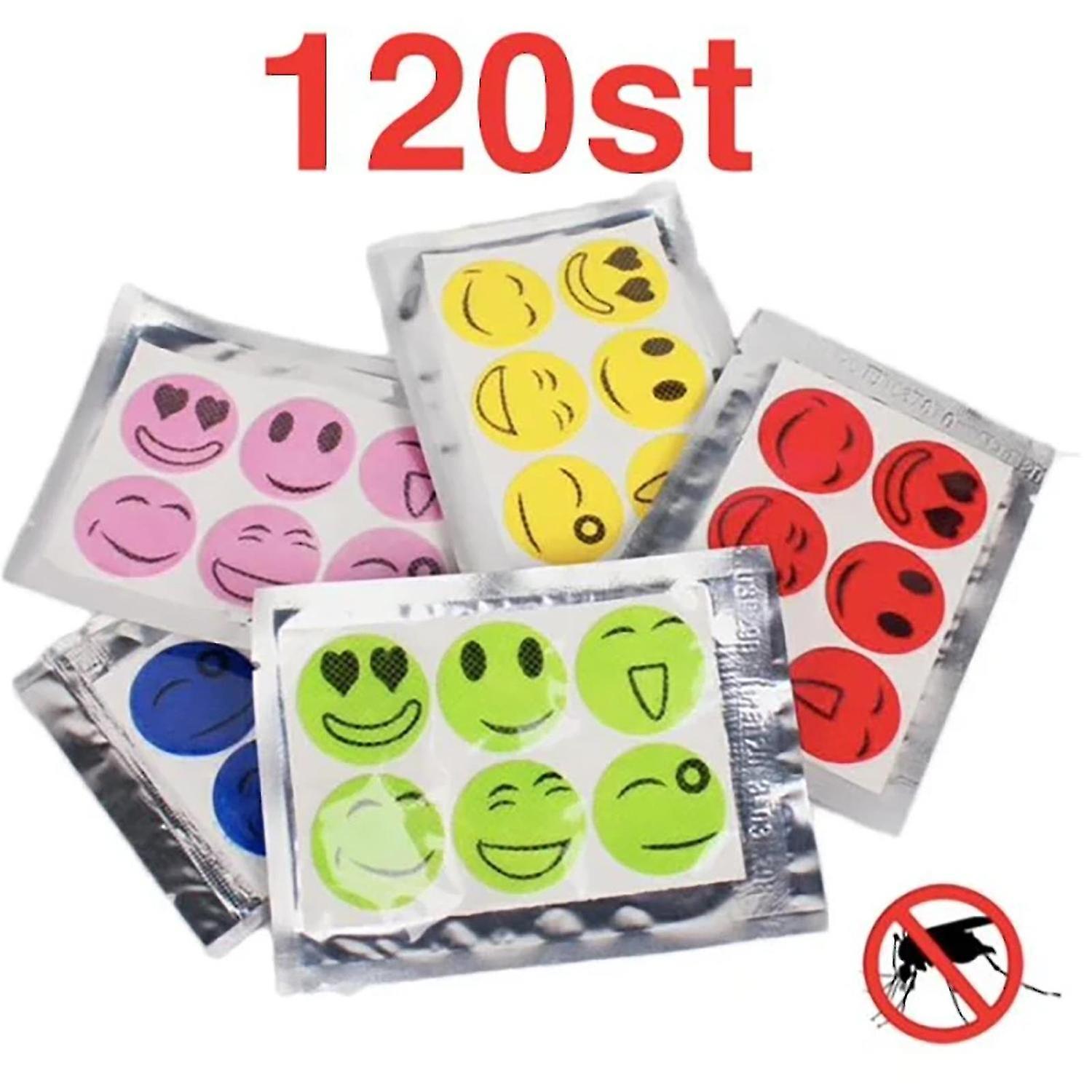 Mosquito Repellent Stickers 120pcs - Mosquito Repellent Stickers Multicolor