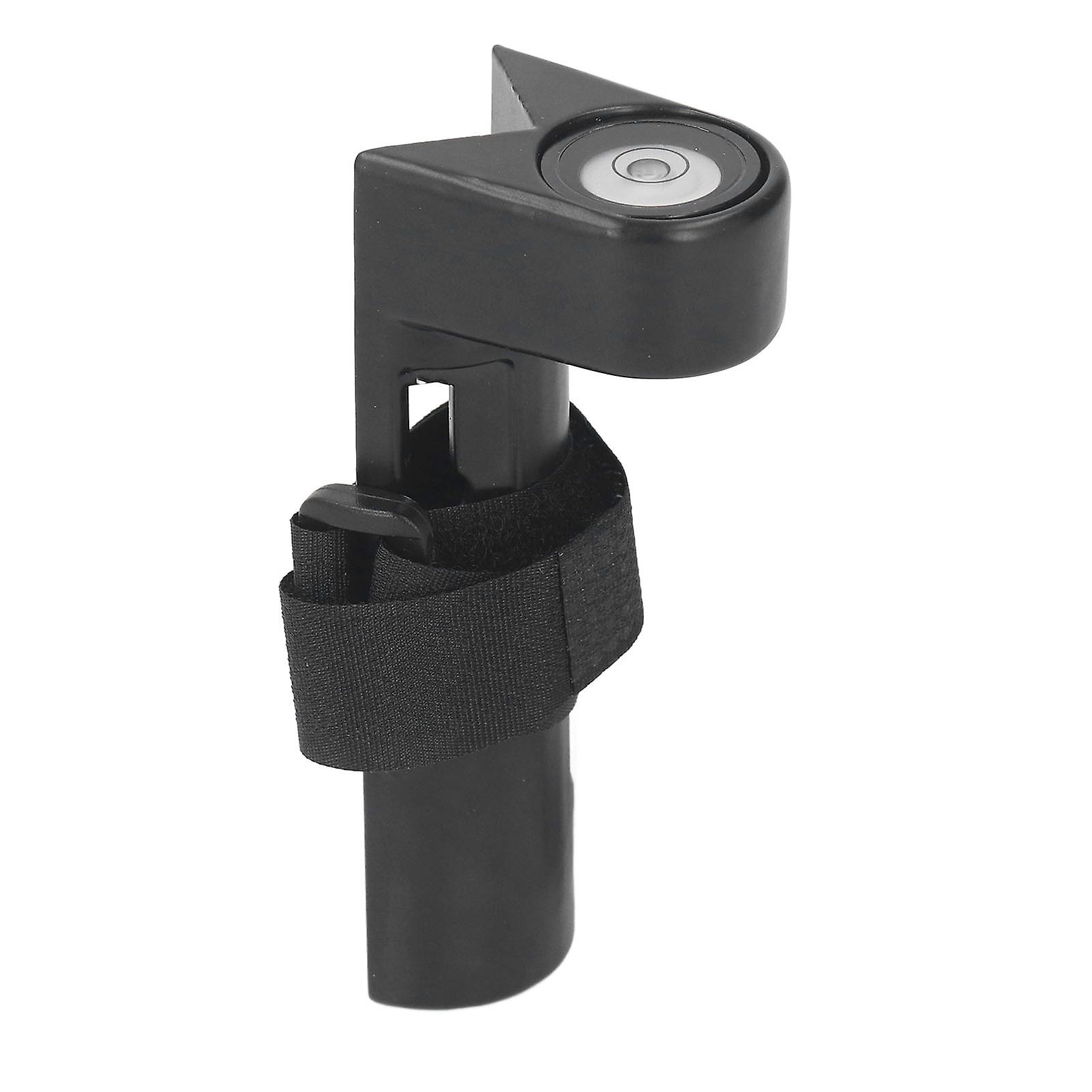DEWIN Adjustable Grade Rod Level, Aluminum Right Angle Bubble Level Tower Ruler Level for Measurement