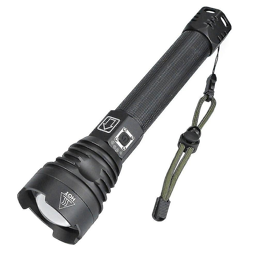 Led Flashlight Waterproof Flashlight 3 Lighting Modes Camping Light Rechargeable Handheld Light Outd