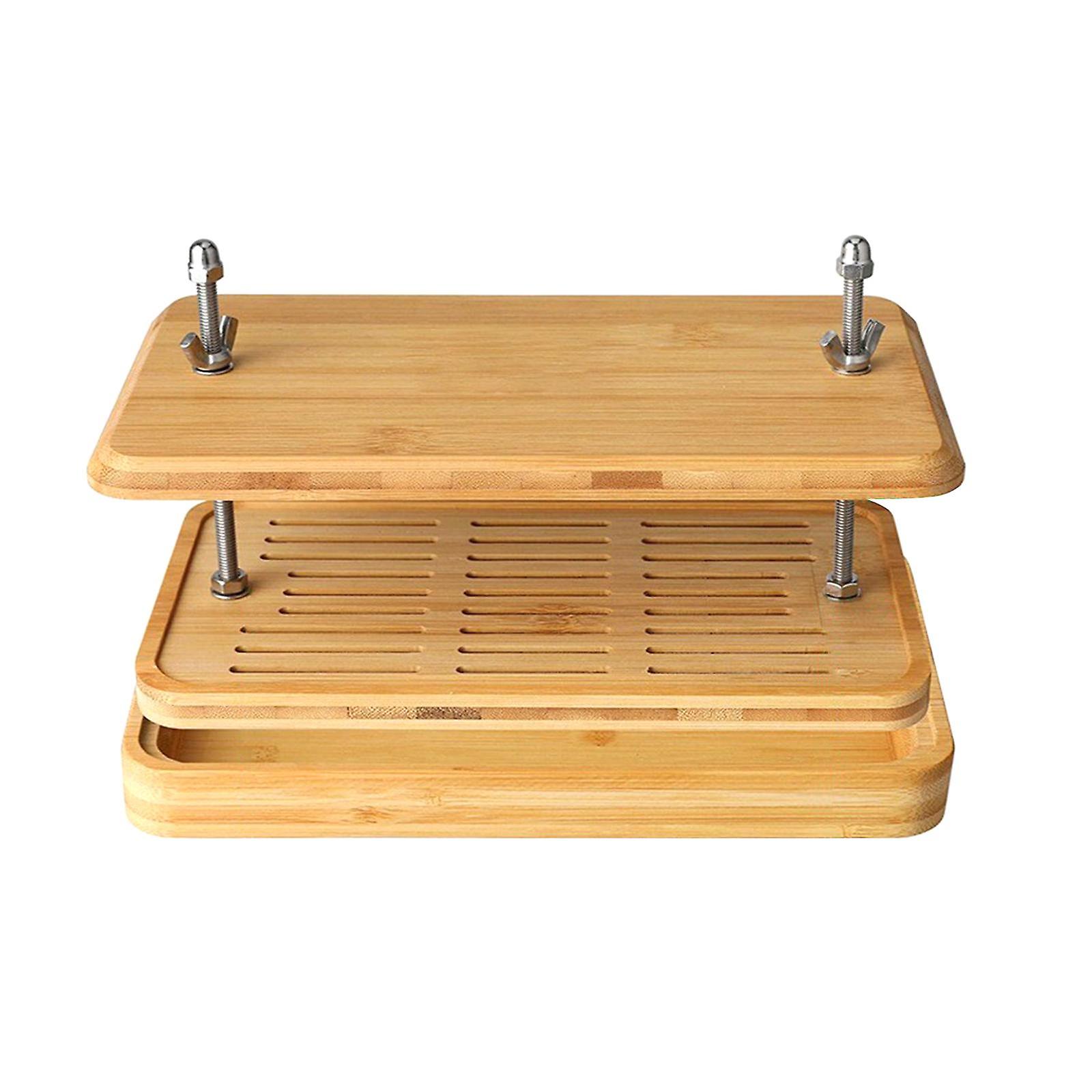 Bamboo Tofu Presser Portable Easily Remove Water for Straining Yogurt Cheese