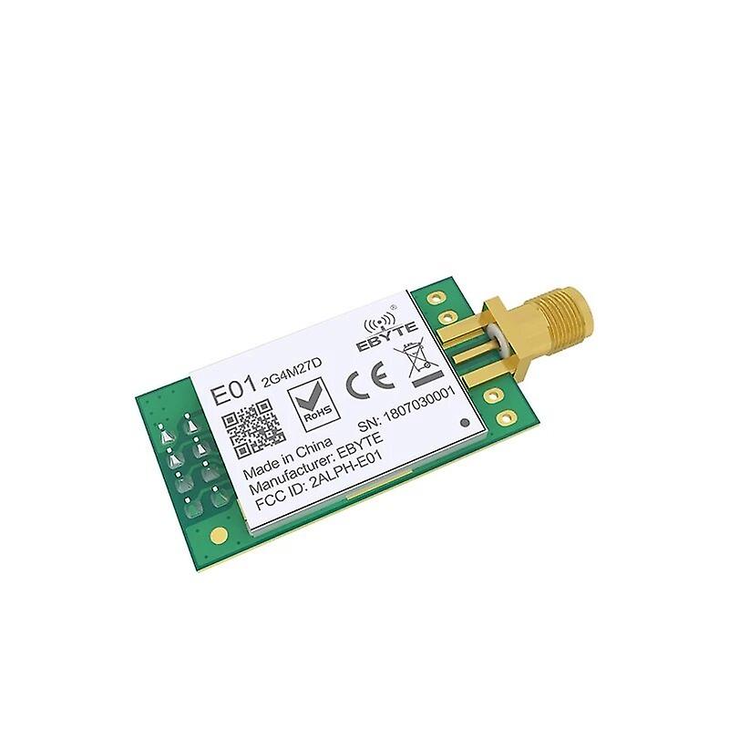 E01-2g4m27d Nrf24l01p Wireless Rf Transceiver 27dbm Spi 2.4ghz Data Transmission Transmitter Module