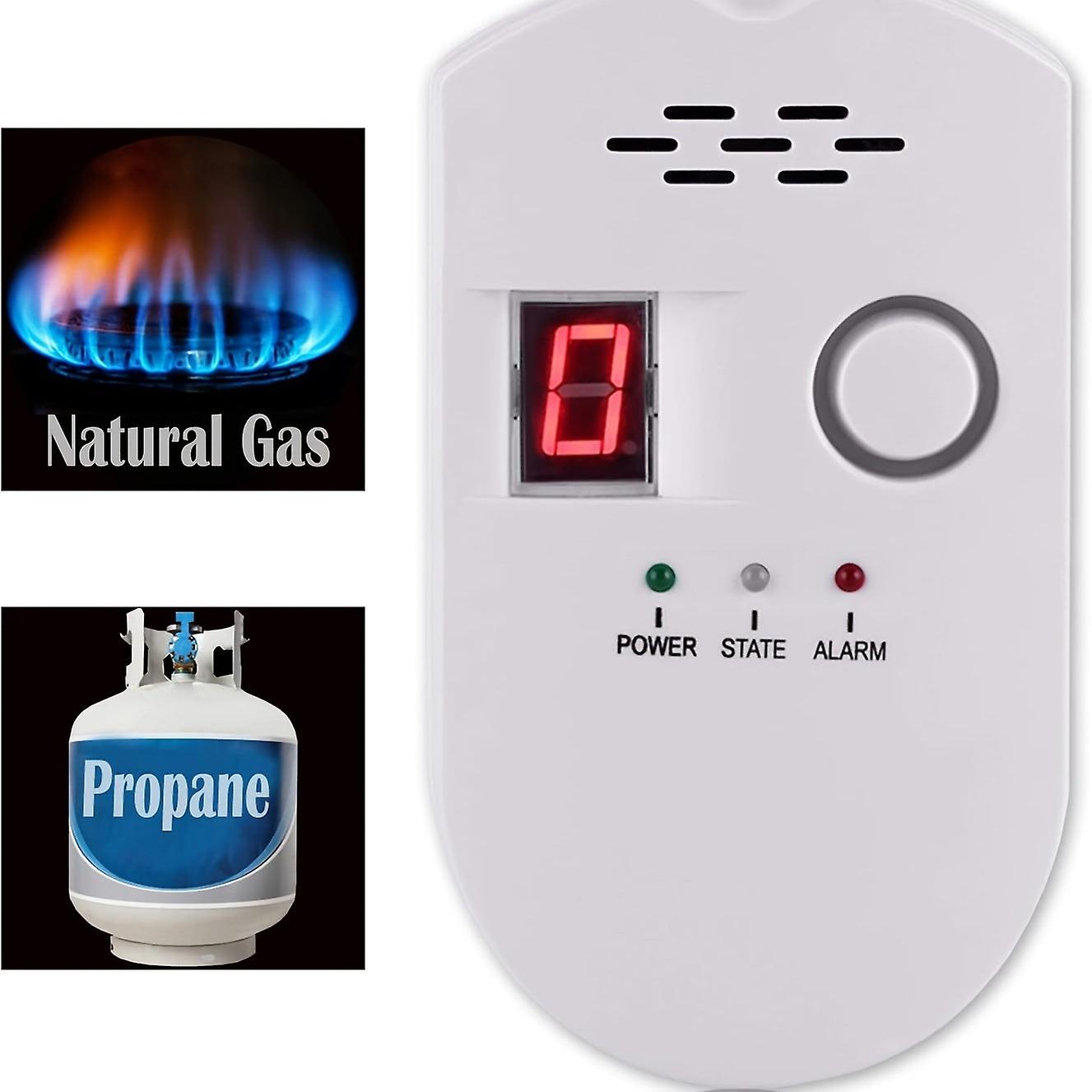 Gas Detector With Leak Alarming For Small Building And Kitchen Range