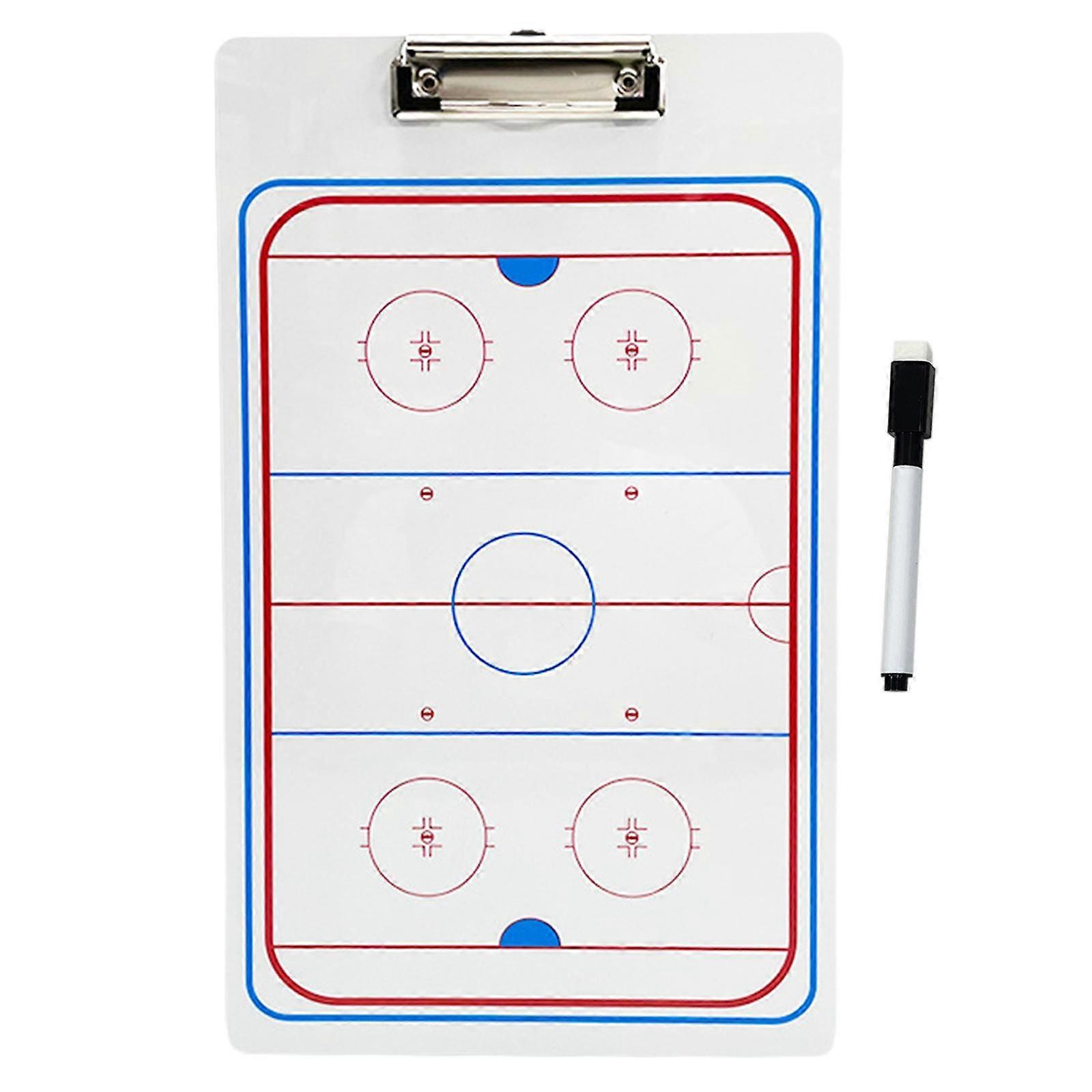 Ice Hockey Tactic Coaching Boards Guidance Training Tool Referee Tactic Board