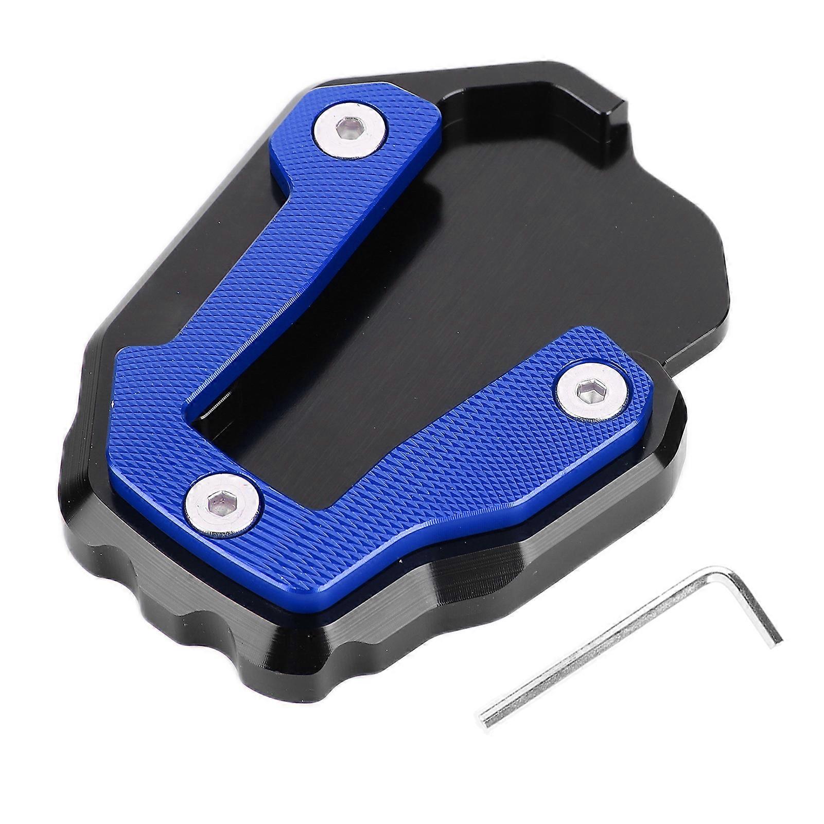 Motorcycle Kickstand Extension Stand Support Plate Aluminium Alloy Replacement for CRF1100L Africa Twin 20192021Blue E2U912