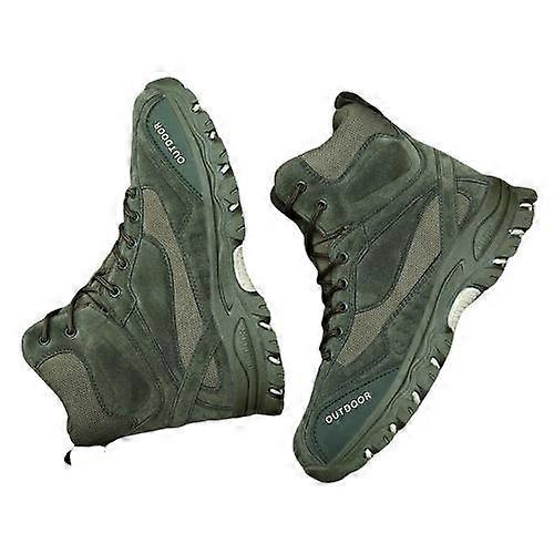 מגפיים צבאיים לגברים מגפי קרב טקטיים מגפי כוחות מיוחדים קרסול משטרתי חיצוני מגפי הגנה מפני החלקה