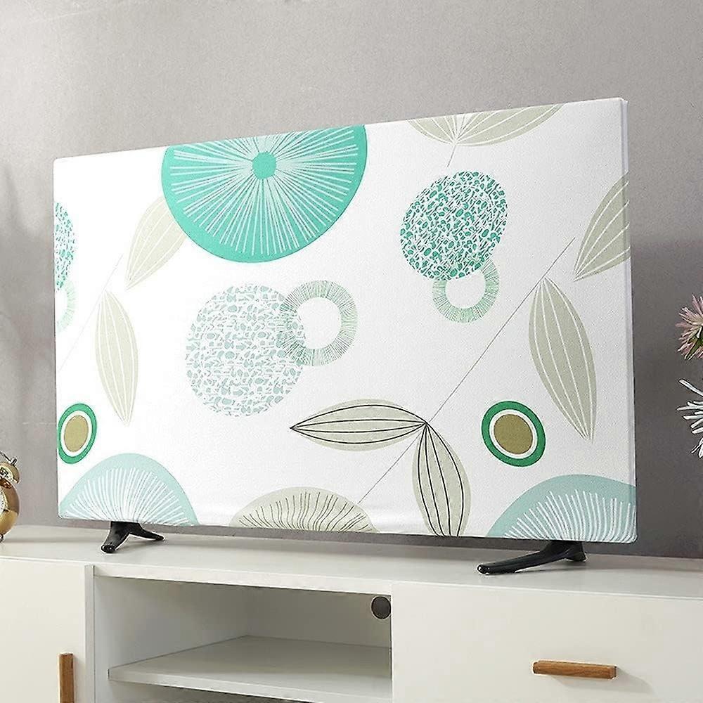 Stretchable Dustproof Slipcover TV Screen Monitor Desktop Computer Dust Cover Protector Indoor Decor