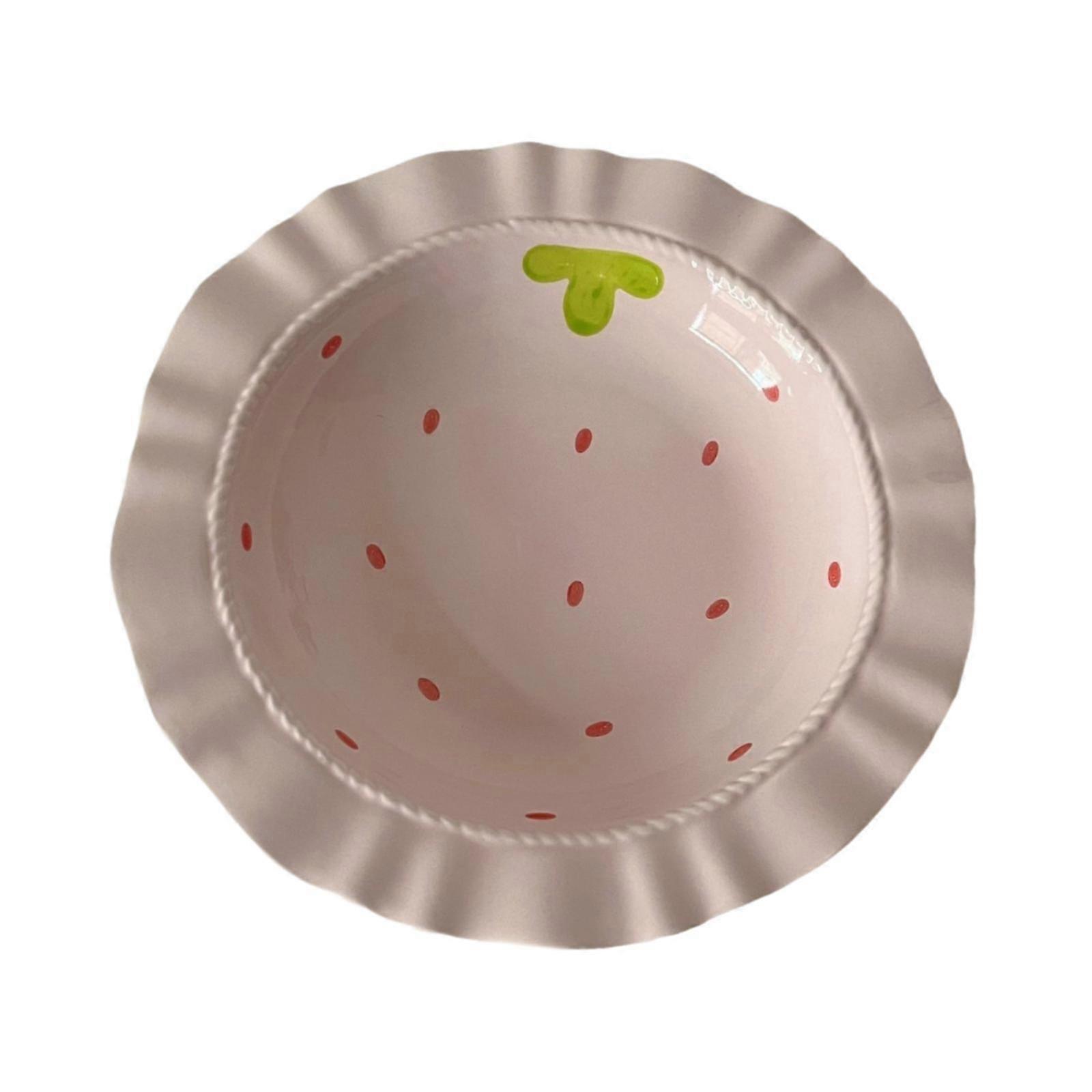 Porcelain Serving Tray with Handle Baking Dish for Air Fryer Microwave Parties