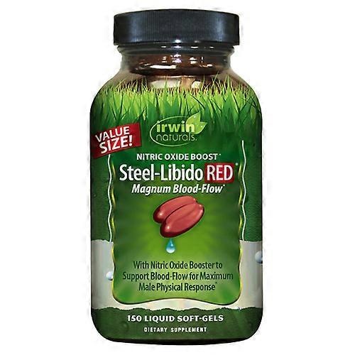 إروين ناتشورالز ستيل ليبيدو ريد ، 150 قطعة (عبوة من 1)