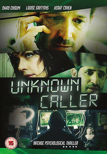 Unknown Caller DVD (2014) David Chisum Olson (DIR) cert 15 - Region 2