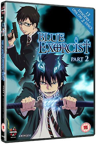 Blue Exorcist Part 2 DVD (2012) Tensai Okamura cert 15 2 discs - Region 2
