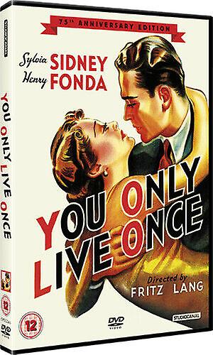 You Only Live Once DVD (2012) Sylvia Sidney Lang (DIR) cert 15 - Region 2