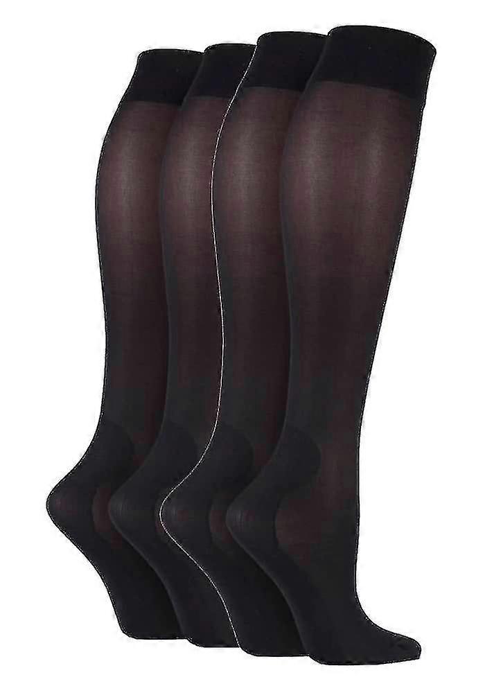 2 Pk ladies knee high graduated compression socks