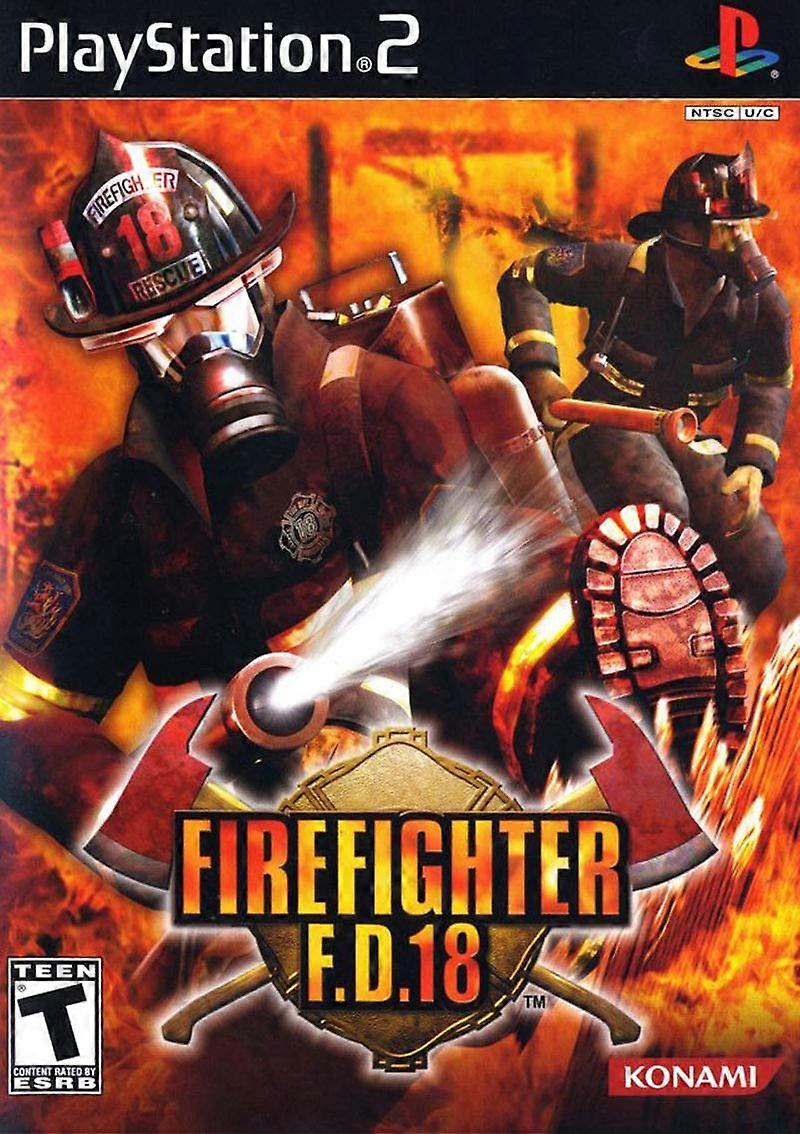 Firefighter Fd 18  Game -  - PAL - New & Sealed
