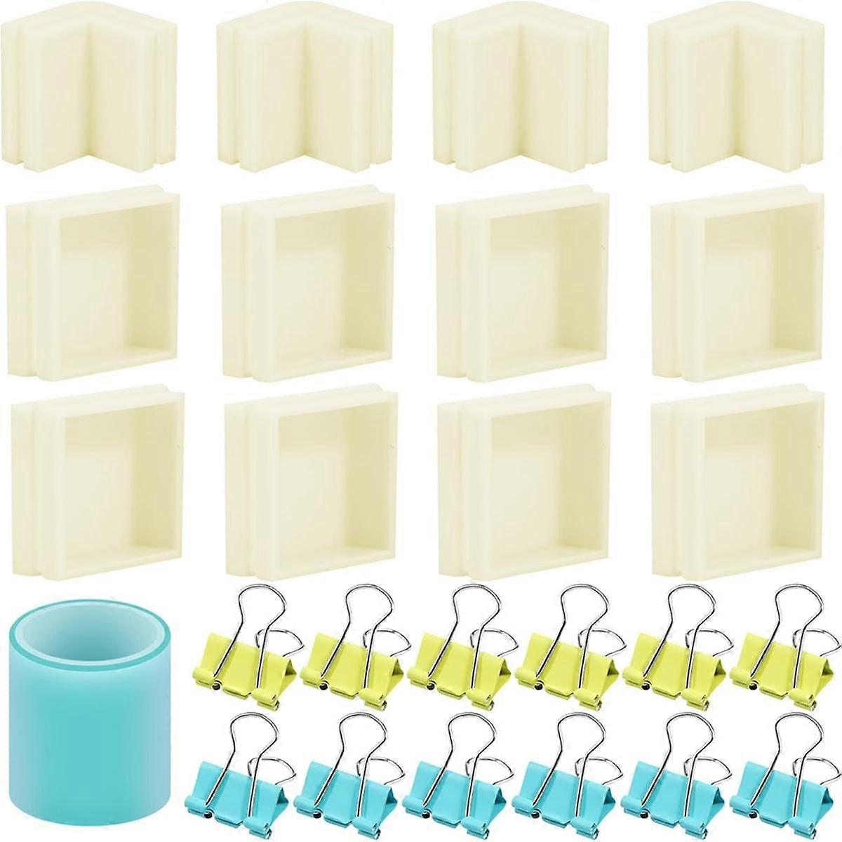 Adjustable Molds Housing for Silicone Mold Making, Housing Frame for DIY Resin Molds Candle Molds S