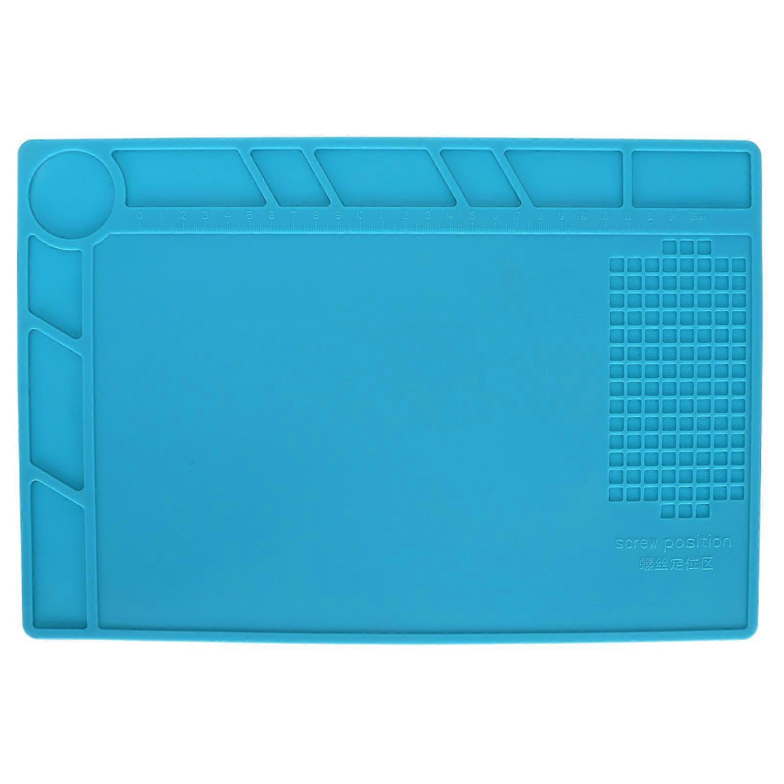 KINCJON Silicone Repair Mat Convenient Practical Easy Classification Stable Reliable Durable Wearable Soldering Tool-YM