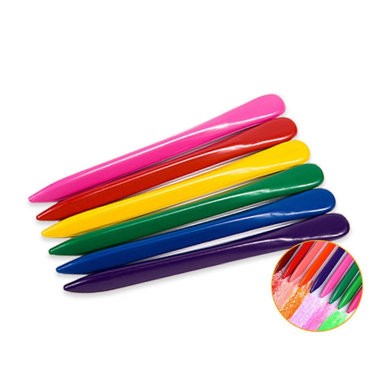36 colors triangular crayons triangular colouring pencil for students kids children