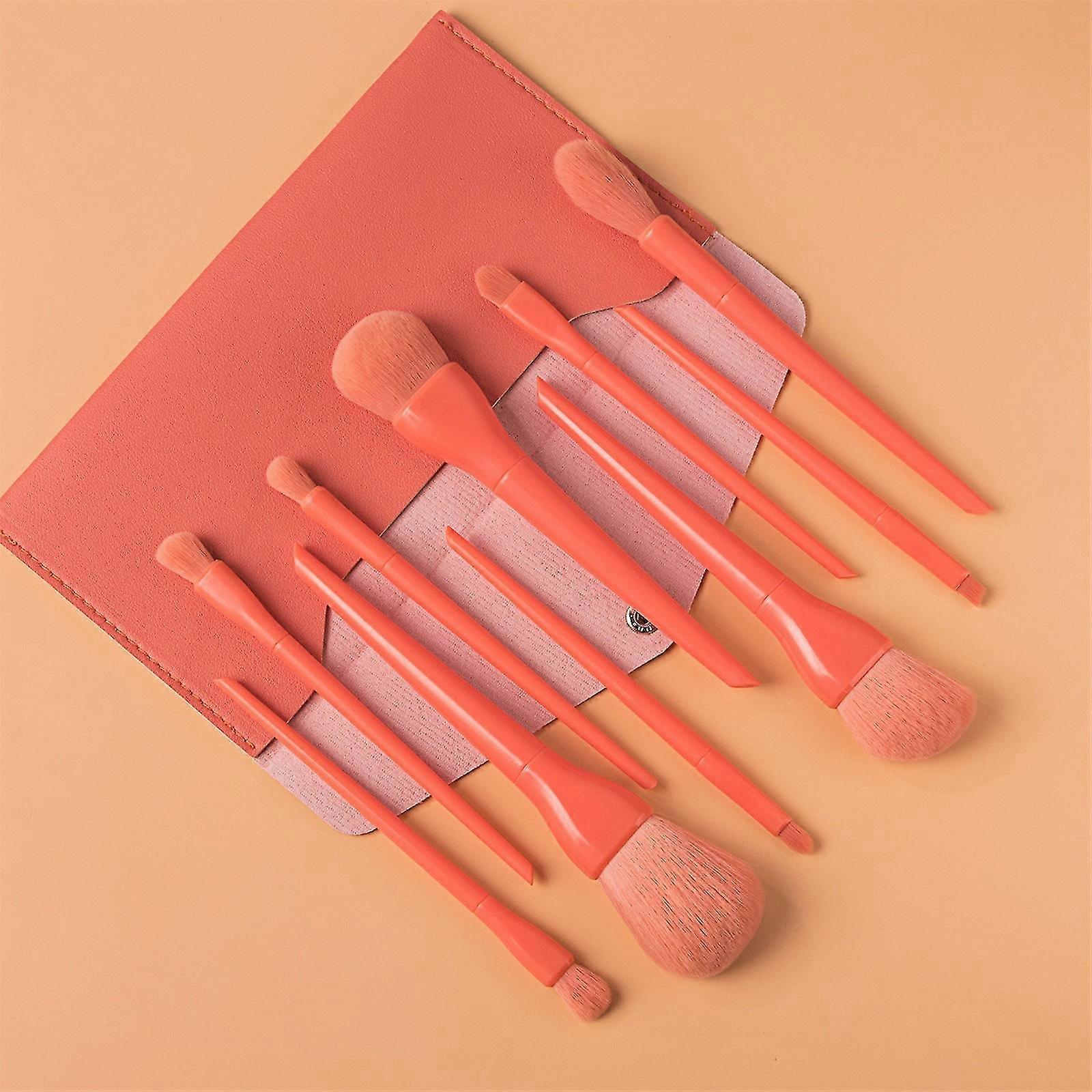 make up foundation eyebrow eyeliner blush cosmetic concealer brushes 10pcs