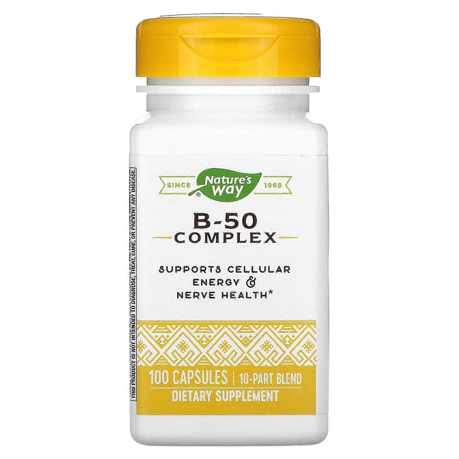 Nature's Way, B-50 Complex, 100 Capsules