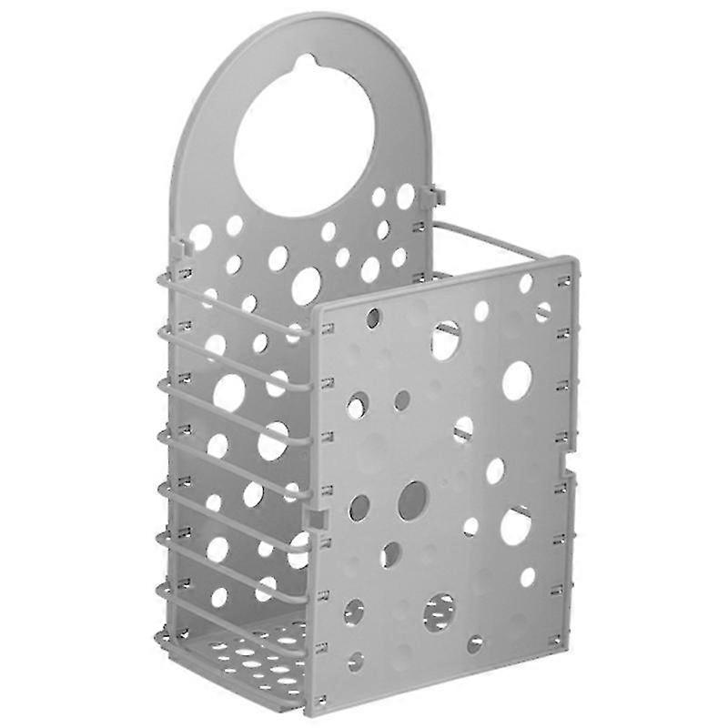 1pc plastic laundry basket wall mount dirty clothes container sundries organizer