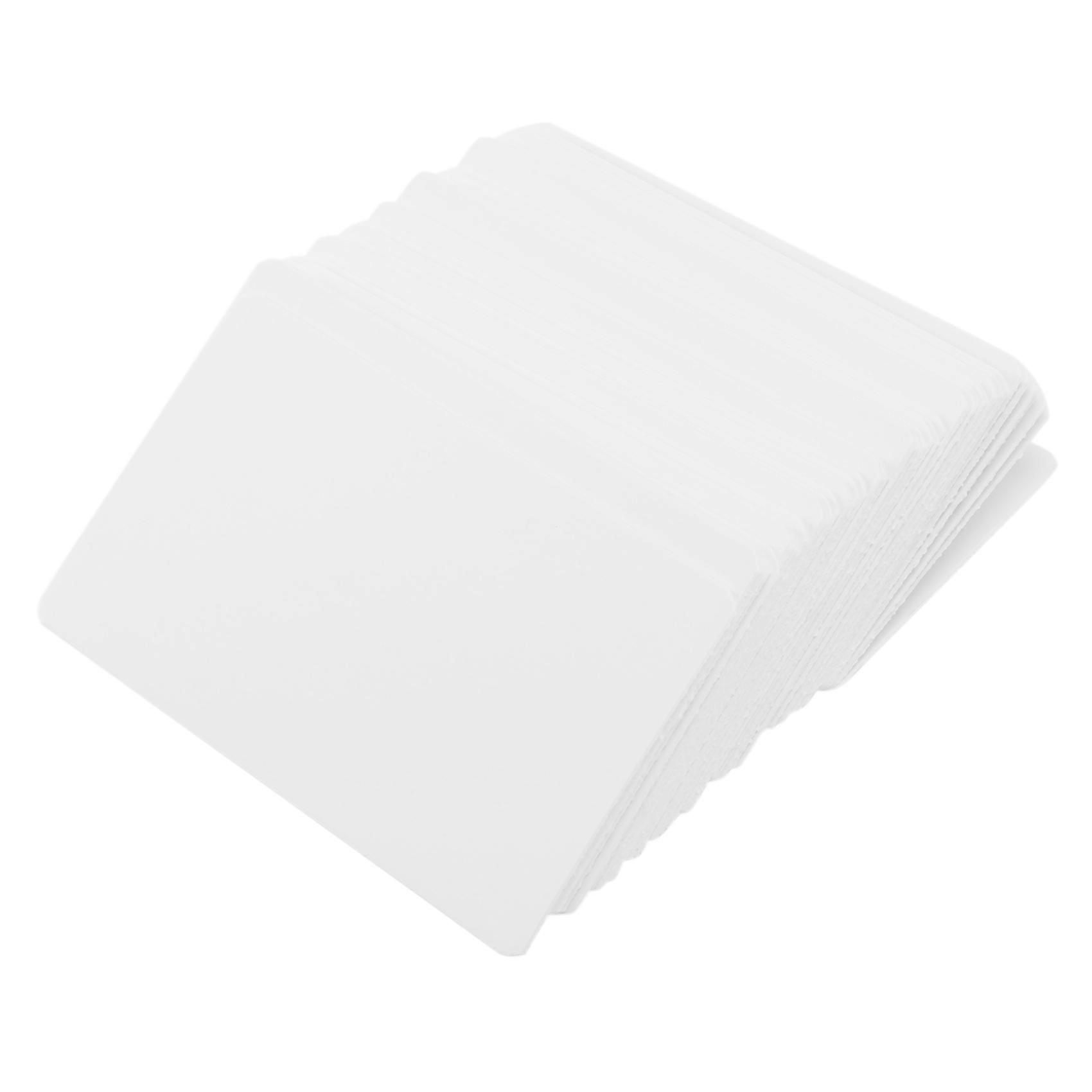 Blank White Cardboard paper Message Card Business Cards Word Card DIY Tag Gift Card About 100pcs (W