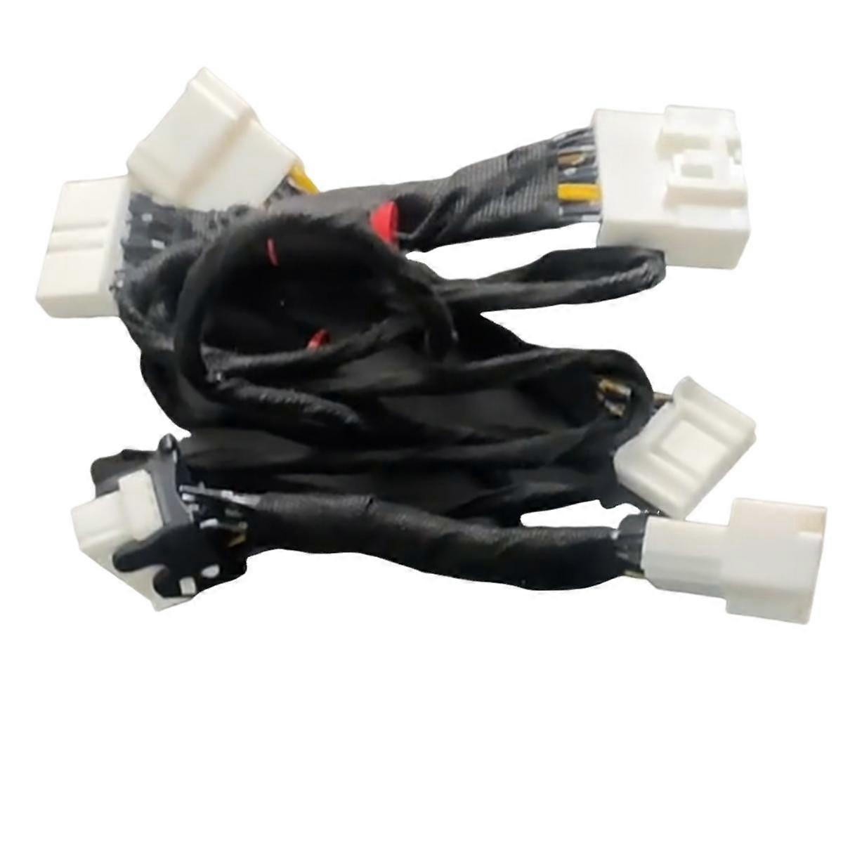 For 2021 Audio Speakers Cable Modified Audio Loudsperker Activation Wire with 2 Capacitor