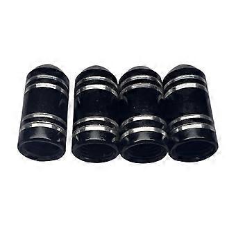 Tyre Valve Dust Cup Set Universal Tube Valve Alloy Dust Cup for Car Motorbike Bicycle Vehicle