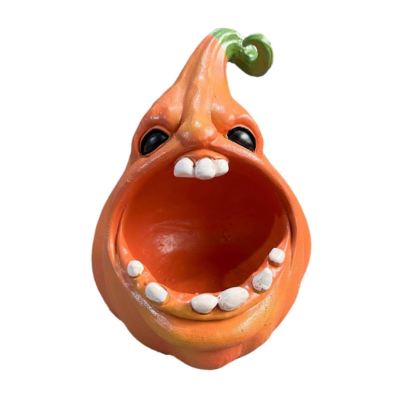 تمثال اليقطين حلوى وعاء حاوية تخزين سطح المكتب لغرفة نوم مجلس الوزراء المنزلي نمط A