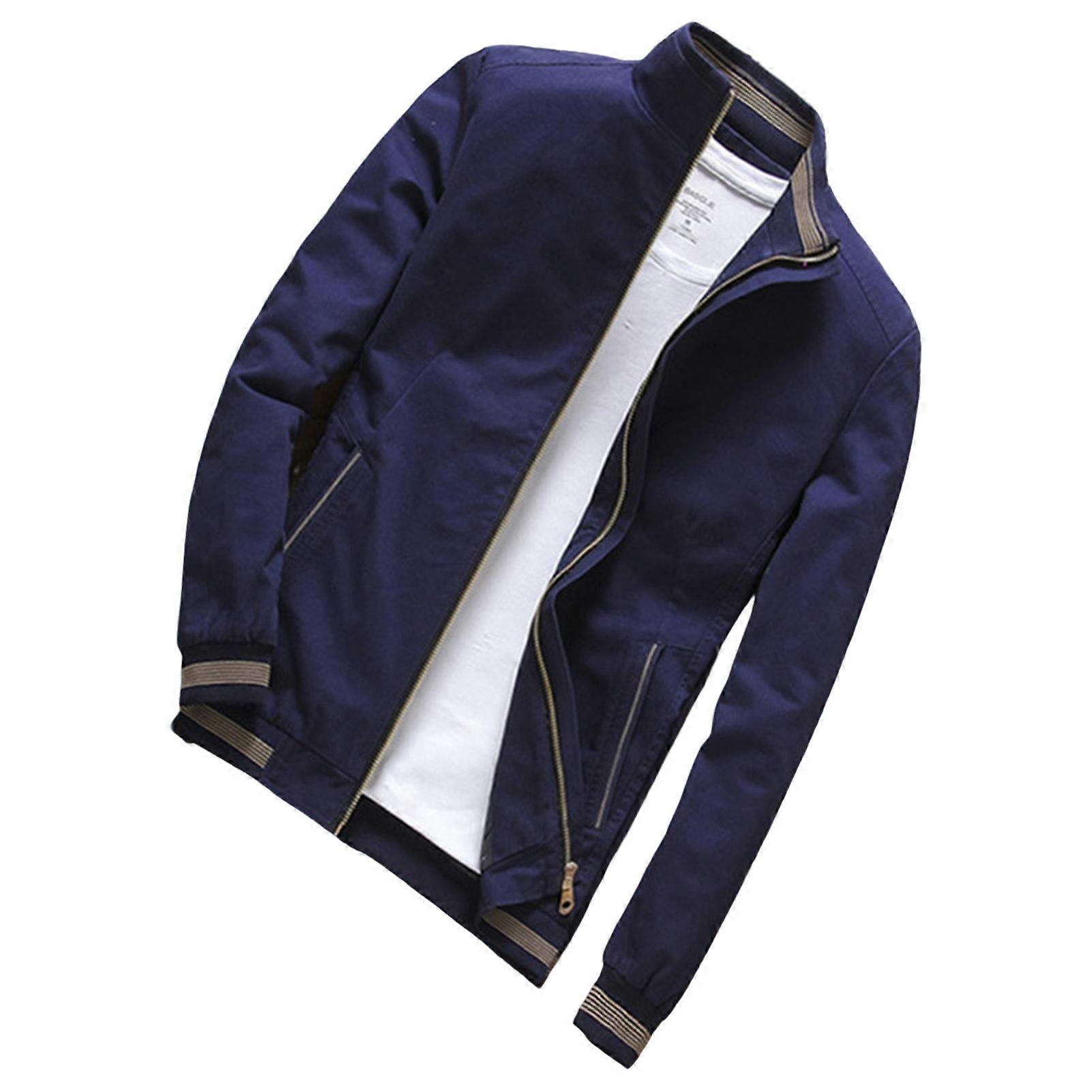 Veste en coton décontractée pour hommes Veste absorbant la transpiration résistante à l'abrasion pour l'automne hiver