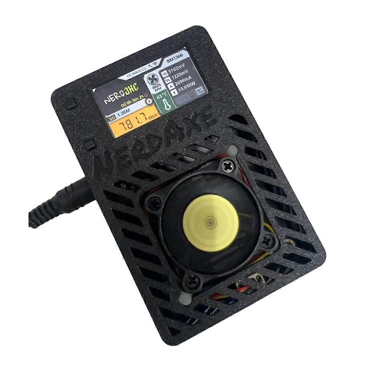 NerdAxe Miner Nerdminer 500Gh/S S19XP BM1366 ASIC Bitaxe Bitcoin Mini  Minero de Lotería Minero de