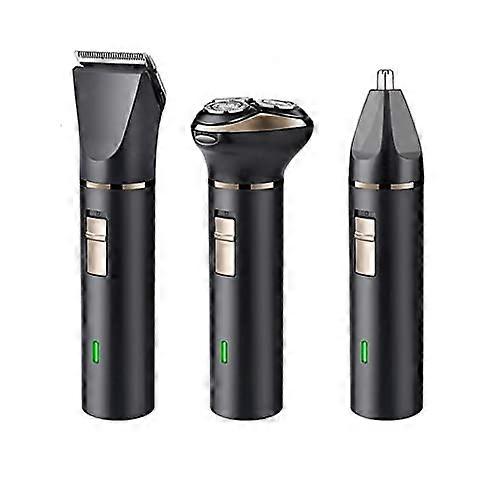 Electric Shaver Men Waterproof Razor 3 In 1 Portable Wet Dry Rotary Shaver