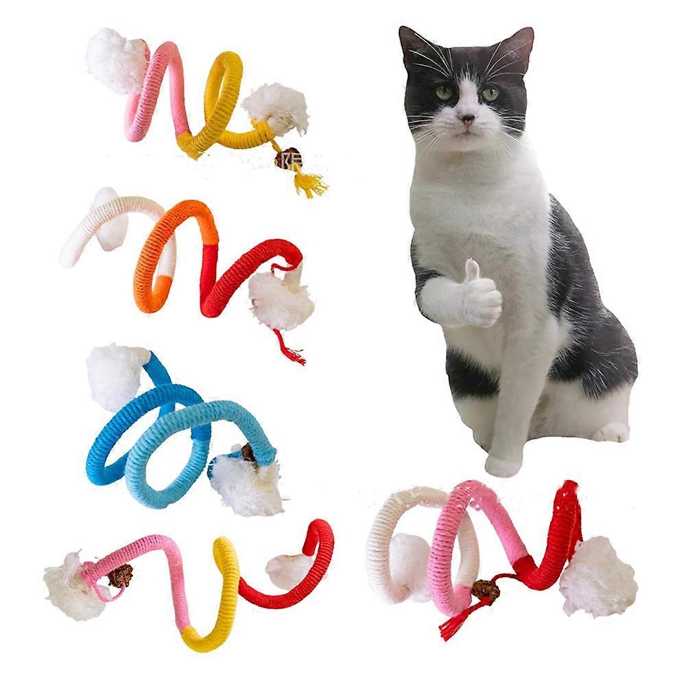 Cat chew Toy Cat Toys Cat Kick Toys, Cat Rope Toys for Indoor Cat Interaction Cat and Kitten Teething Chew Toys for Aggressive Chewing Teeth Cleaning 