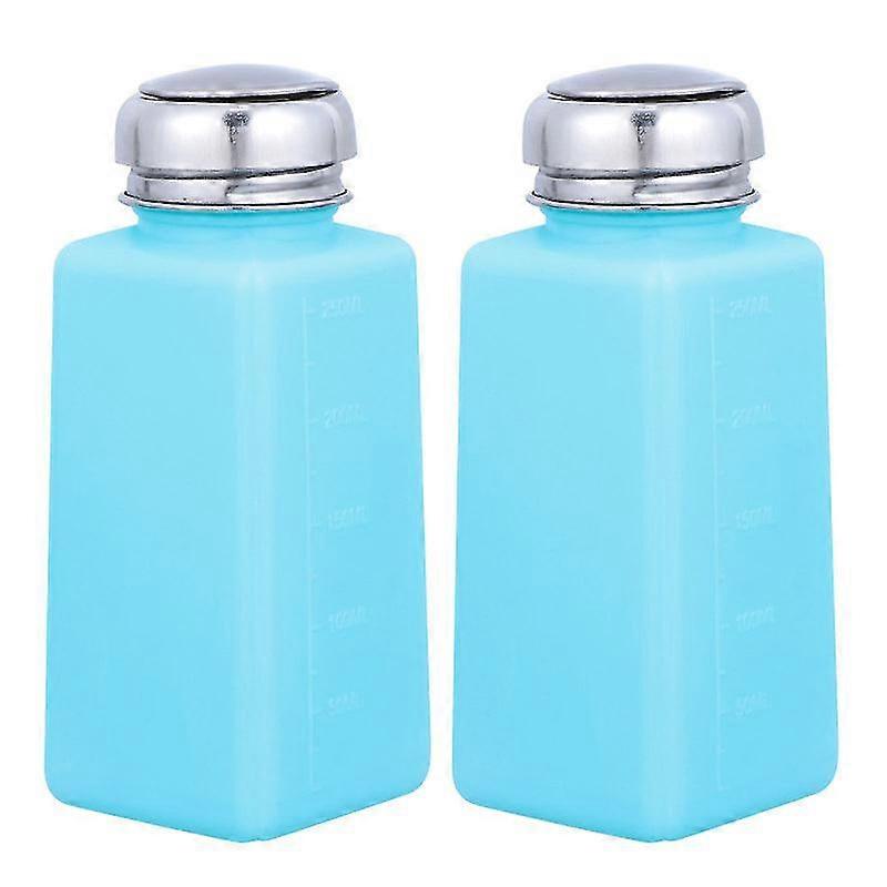 2pcs Push Down Alcohol Dispenser Pump Alcohol Liquid Press Pumping Dispenser