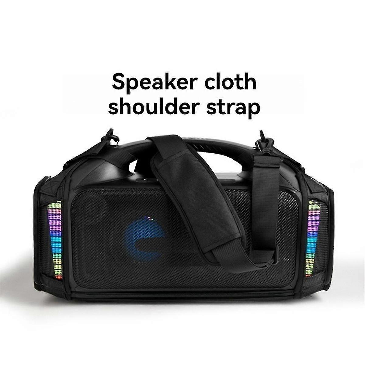 Portable Carrying Strap Case Nylon Fall-proof Speaker Case With Adjustable Shoulder Strap For Stormbox Blast