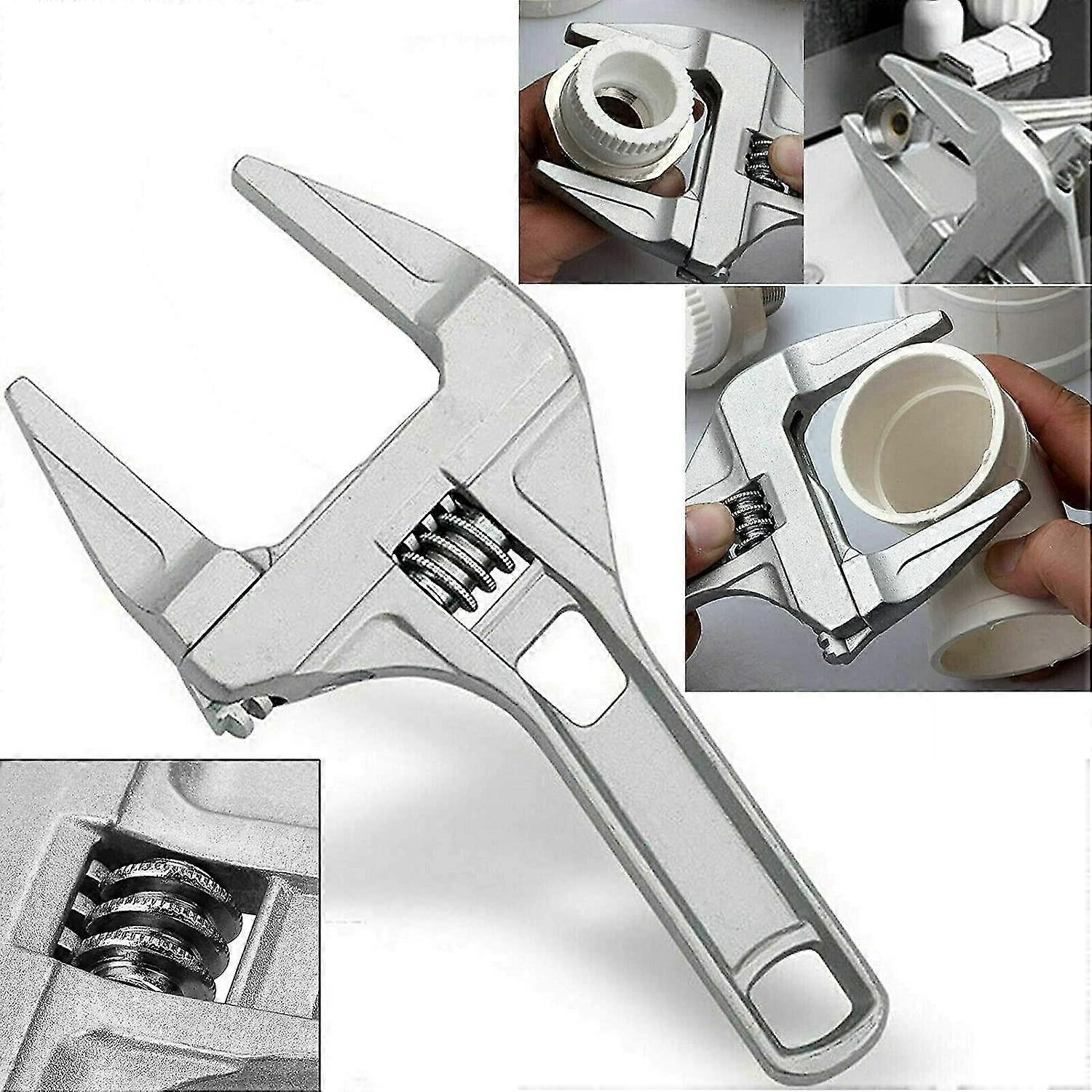 Wide & Large Adjustable Spanner  Hand Wrench
