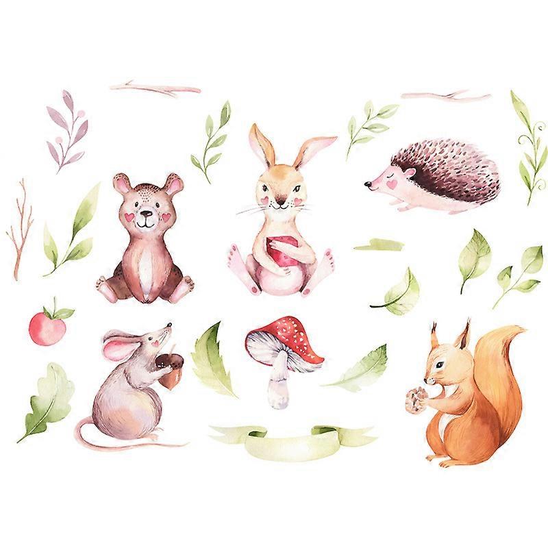 1pc animal plants Wall Sticker