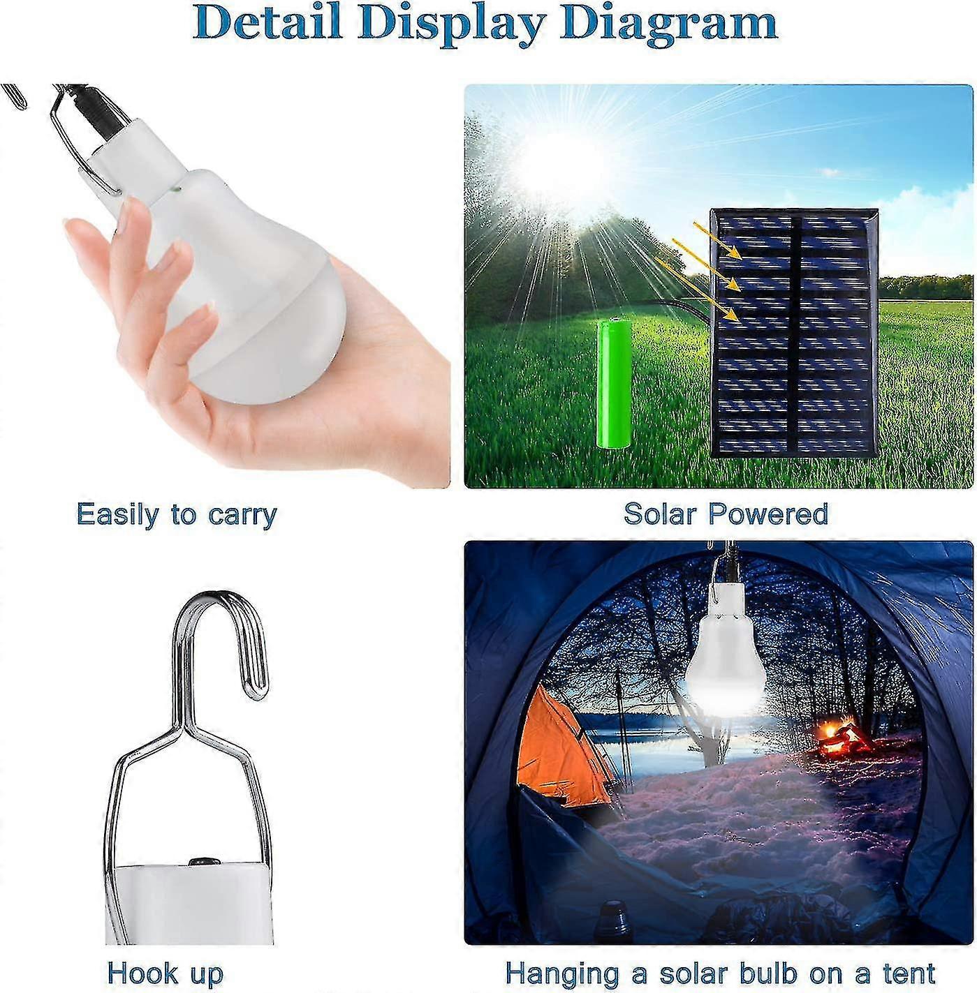 Portable Solar Camping Light