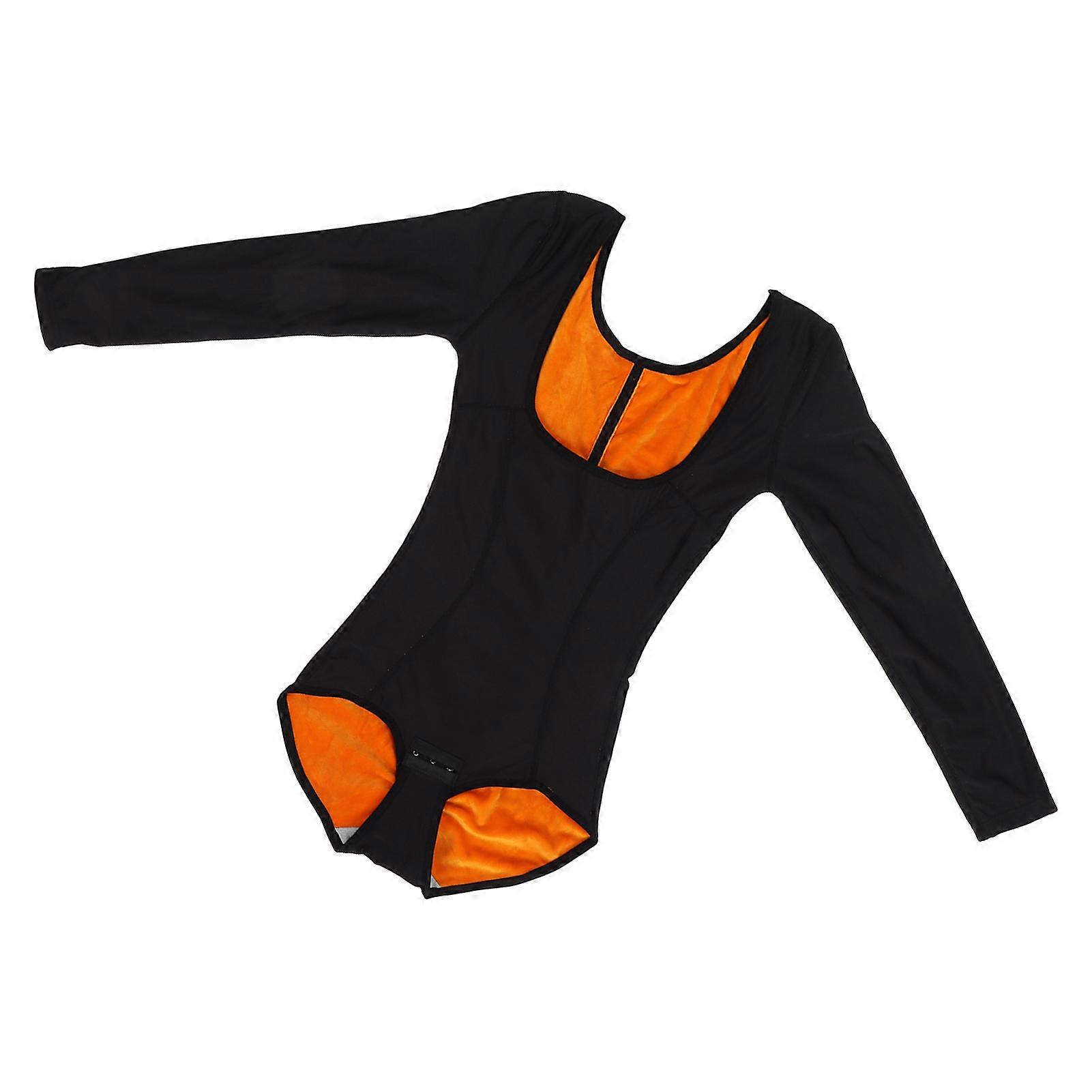 Women Soft Body Shaper Thick Warm Keeping Breathable Skin Friendly Elastic Chest Support ShapewearL