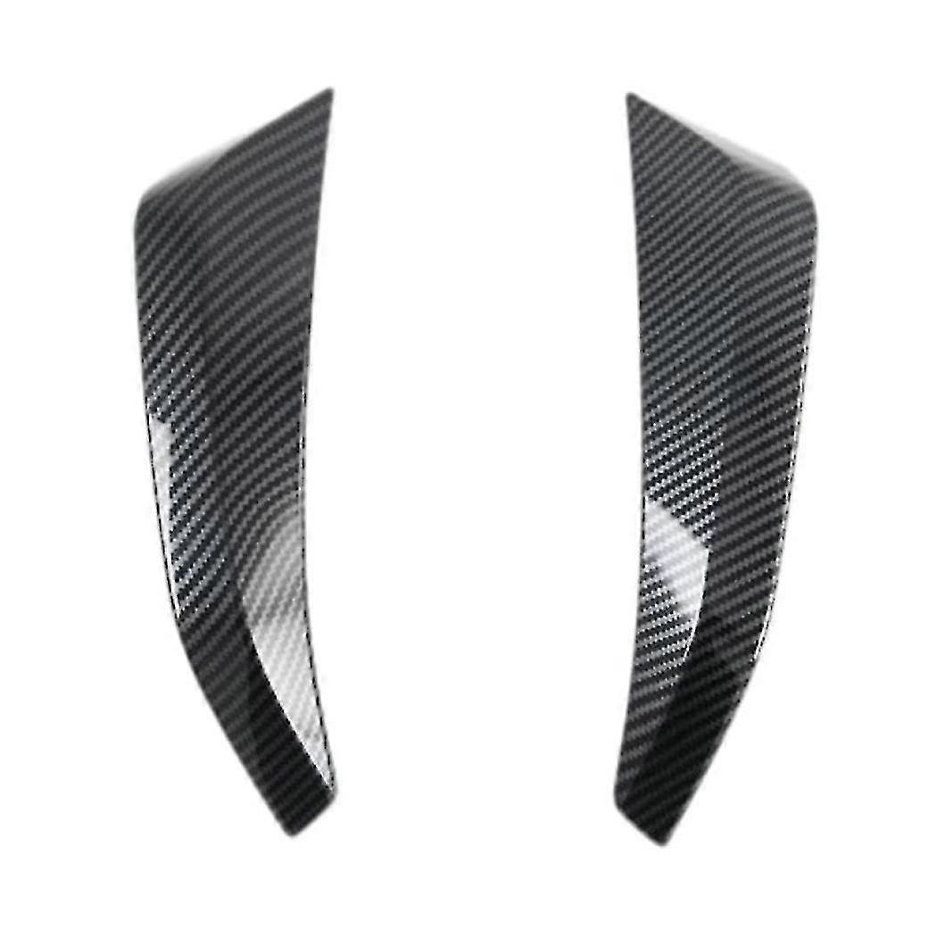 For Navara Np300 2016-2021 Carbon Fibre Car Center Console Instrument Panel Decor Cover Trim Sticke
