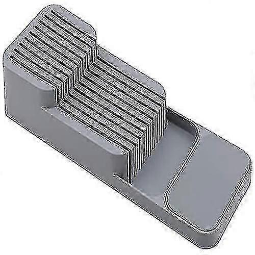 Knife Set Storage,holder With Safety Slots