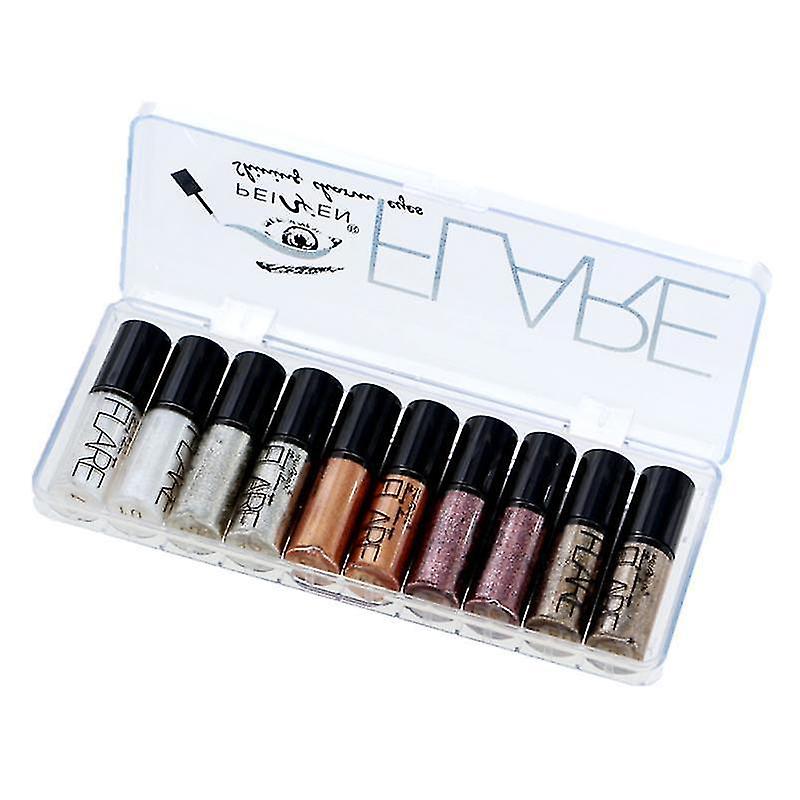 Muzxr- Eye Shadow Eye Shadow Liner Cosmetics Glitter Pigment Eyeliner Hzp