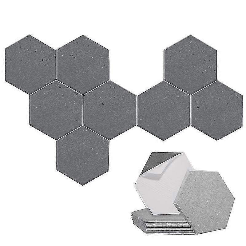 8 Pack Self-Adhesive Hexagonal Acoustic Panel,Sound Absorbing Panel for Studios/Recording Studios/O